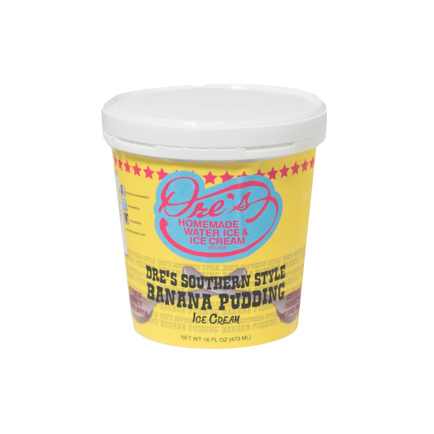 Dre's Southern Style Banana Pudding Ice Cream